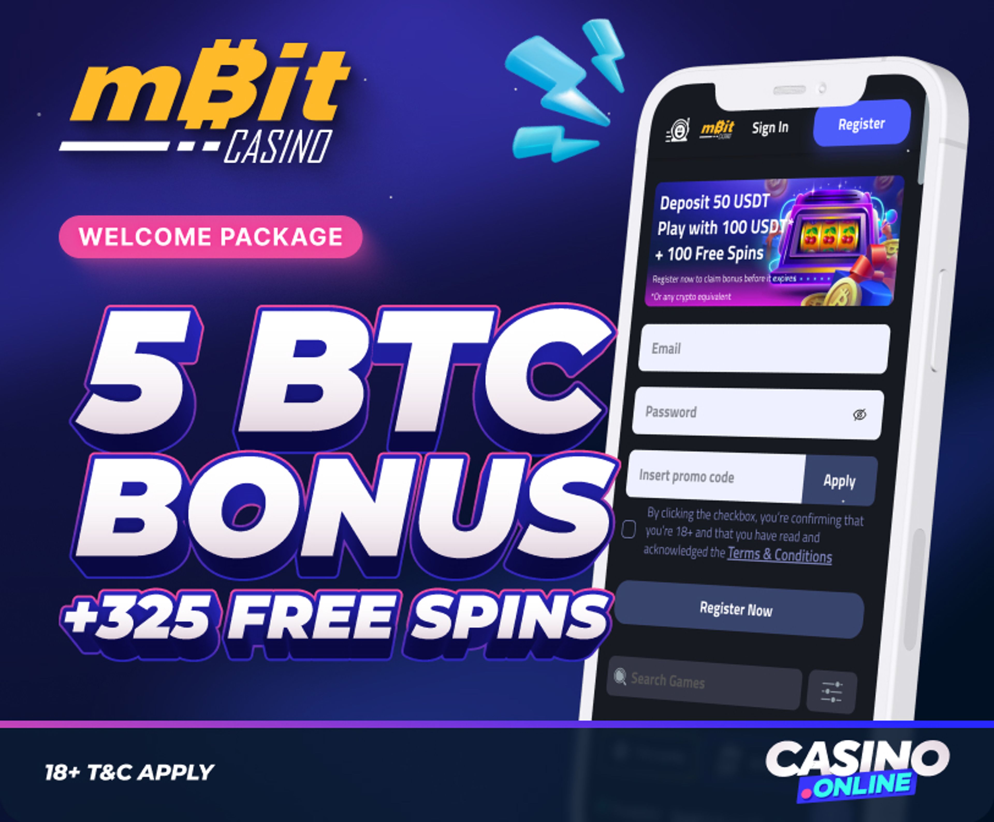 Mbit Casino Welcome Bonus