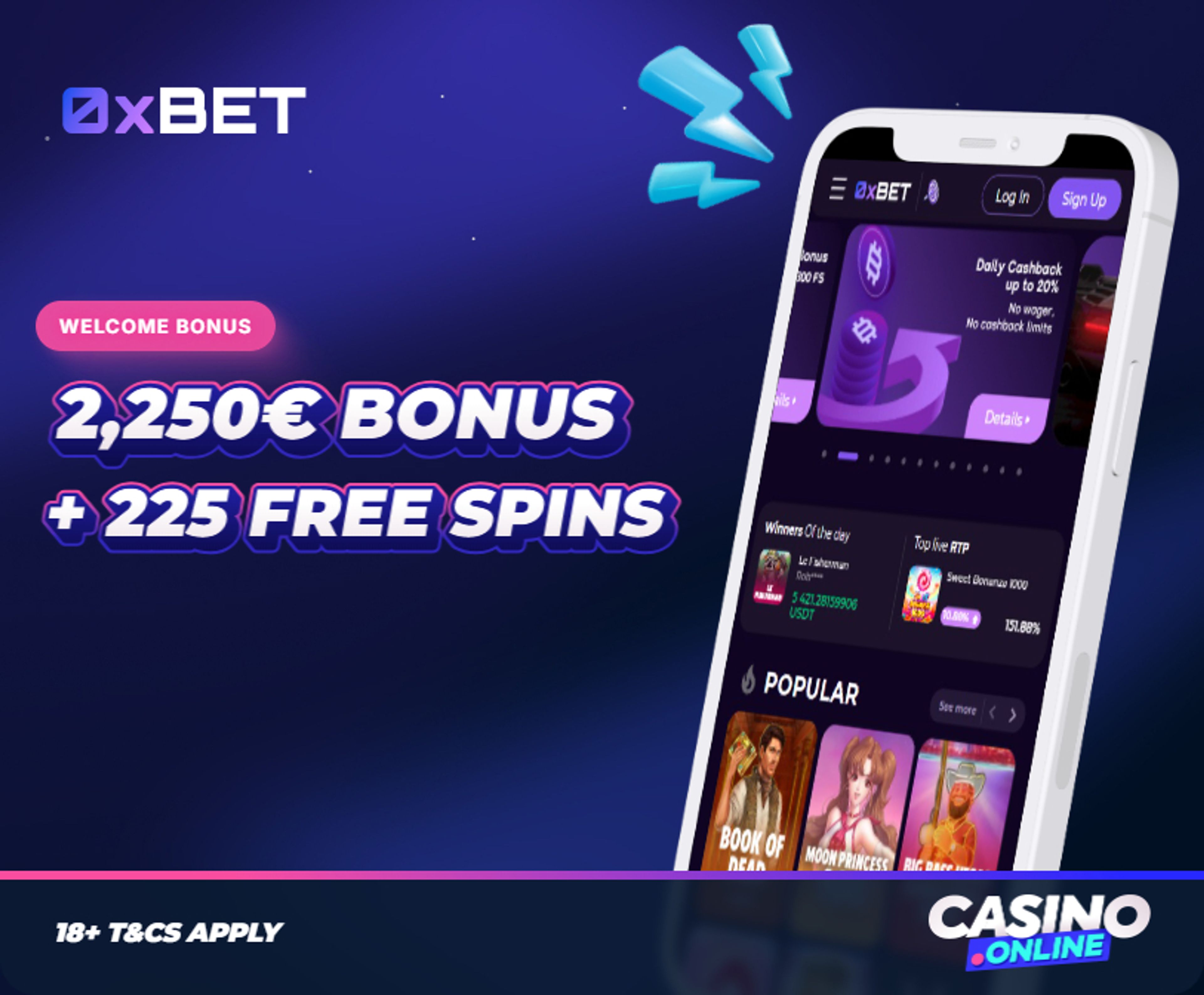 0xbet Casino Welcome Bonus