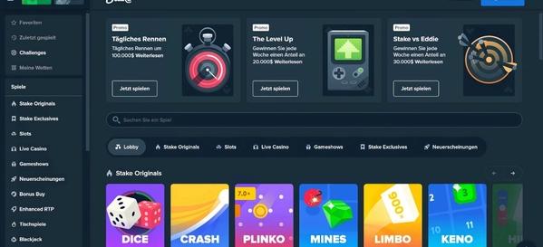 Stake.com desktop screenshot 1