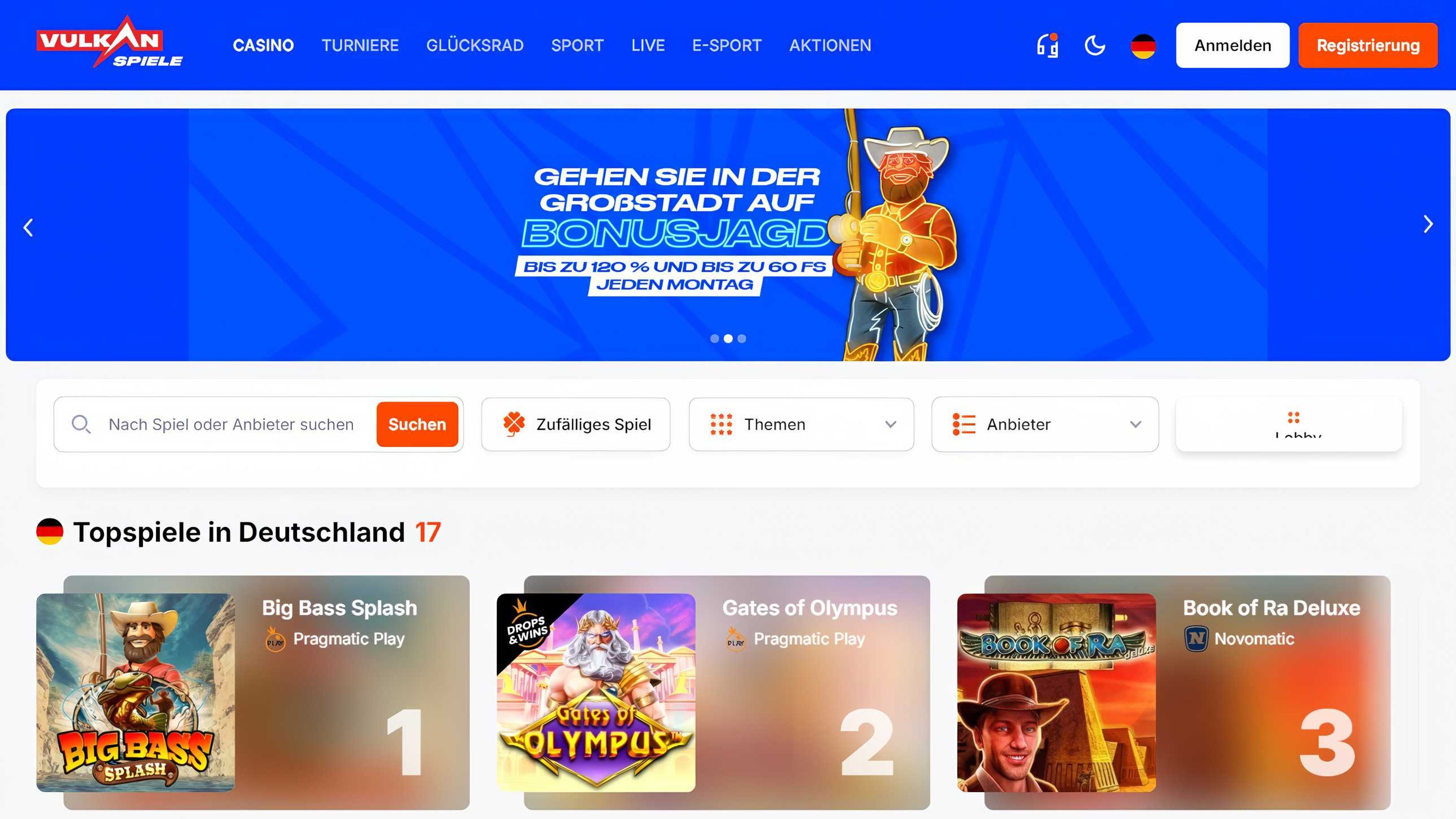 VulkanSpiele desktop screenshot 1