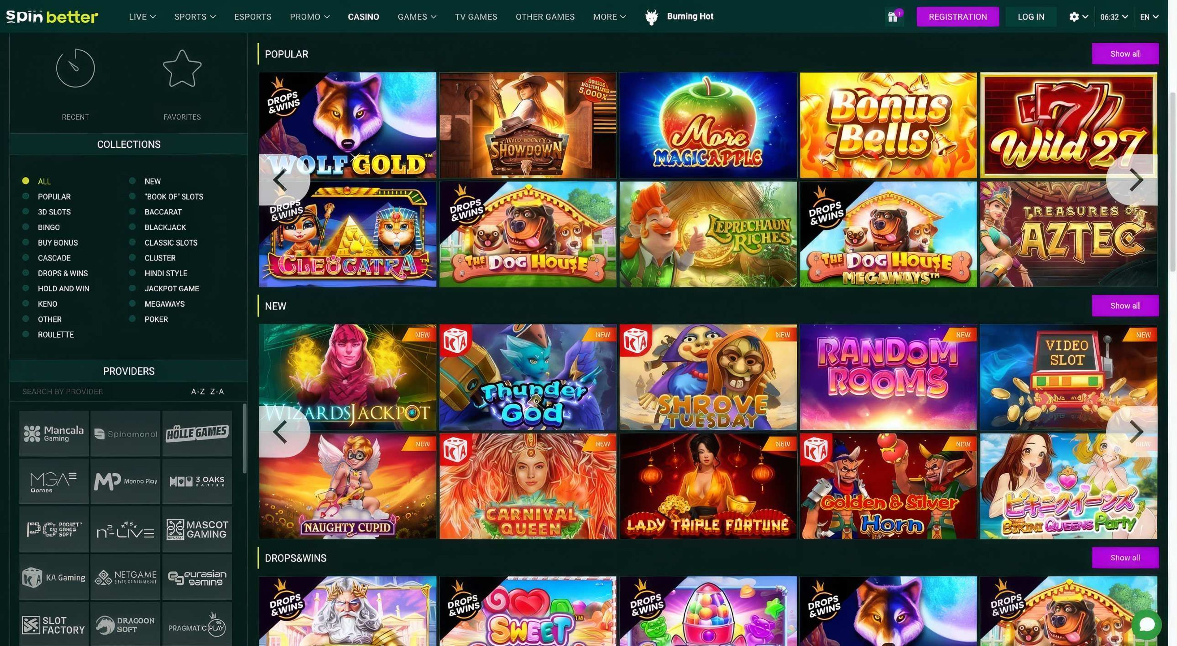 SpinBetter desktop screenshot 2