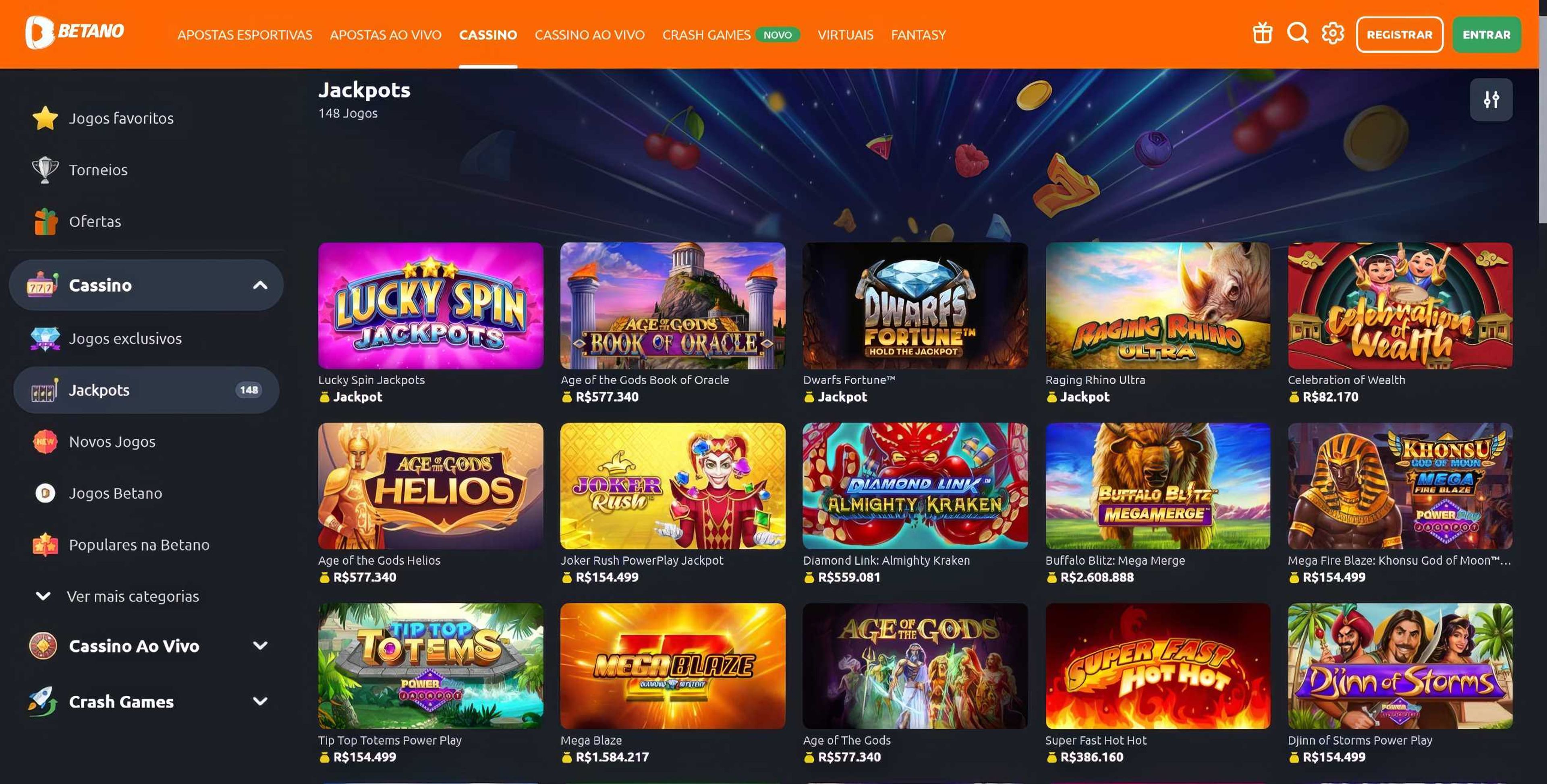 Betano desktop screenshot 2