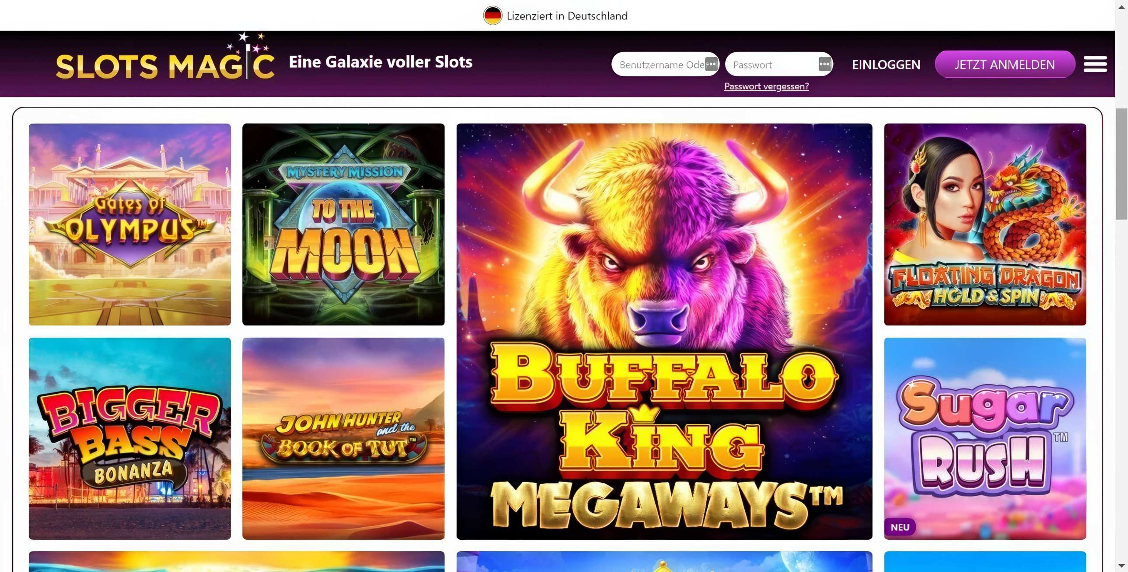 SlotsMagic desktop screenshot 2