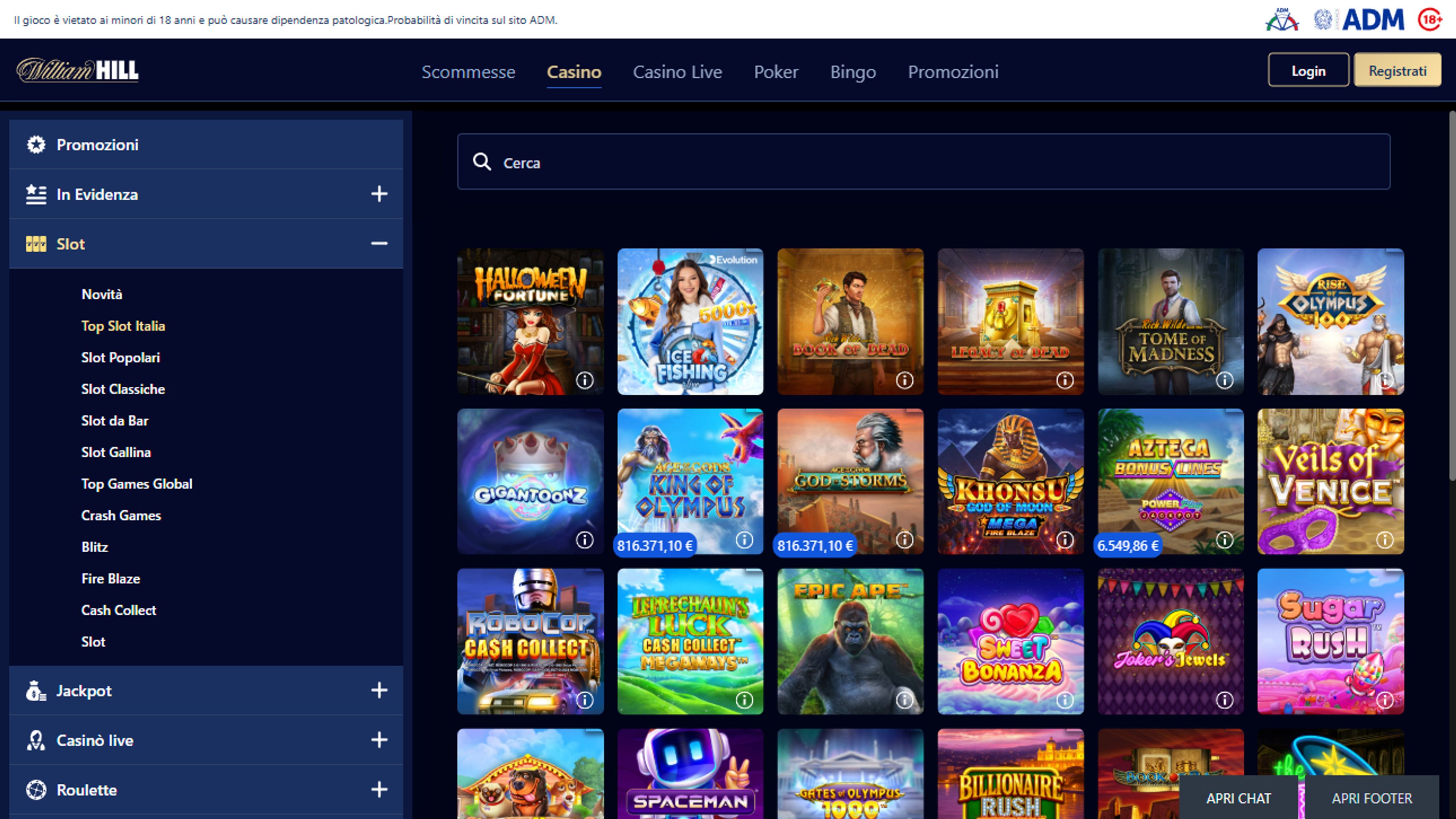WilliamHill desktop screenshot 2
