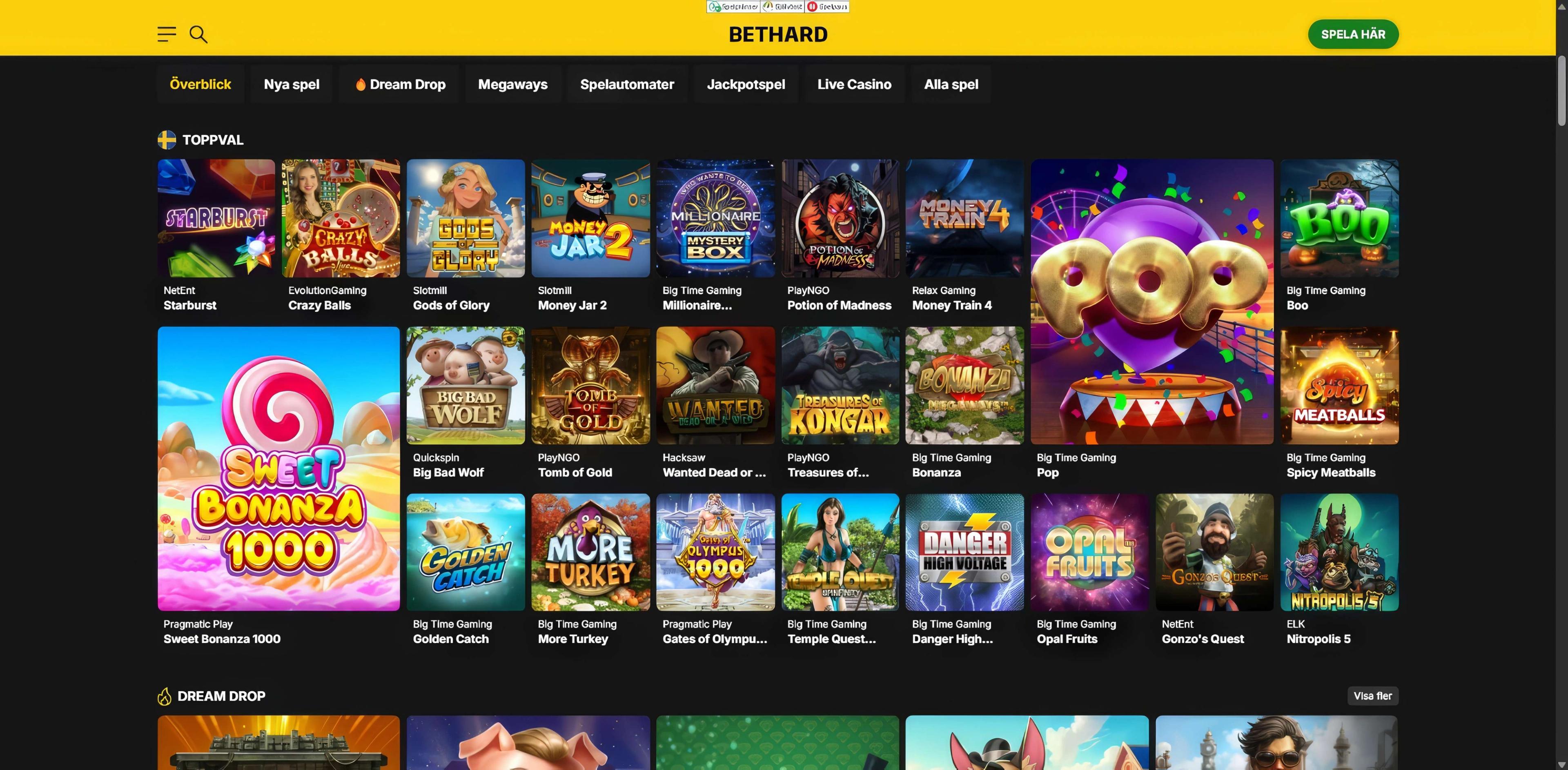 Bethard desktop screenshot 1