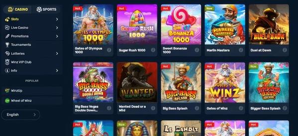 Winz Casino Slots