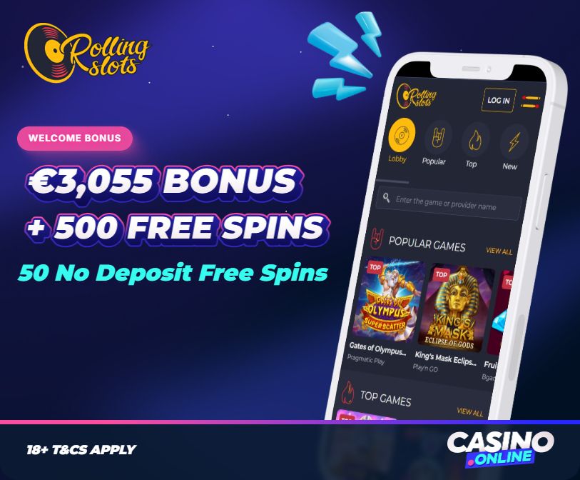 Rolling Slots Welcome Bonus