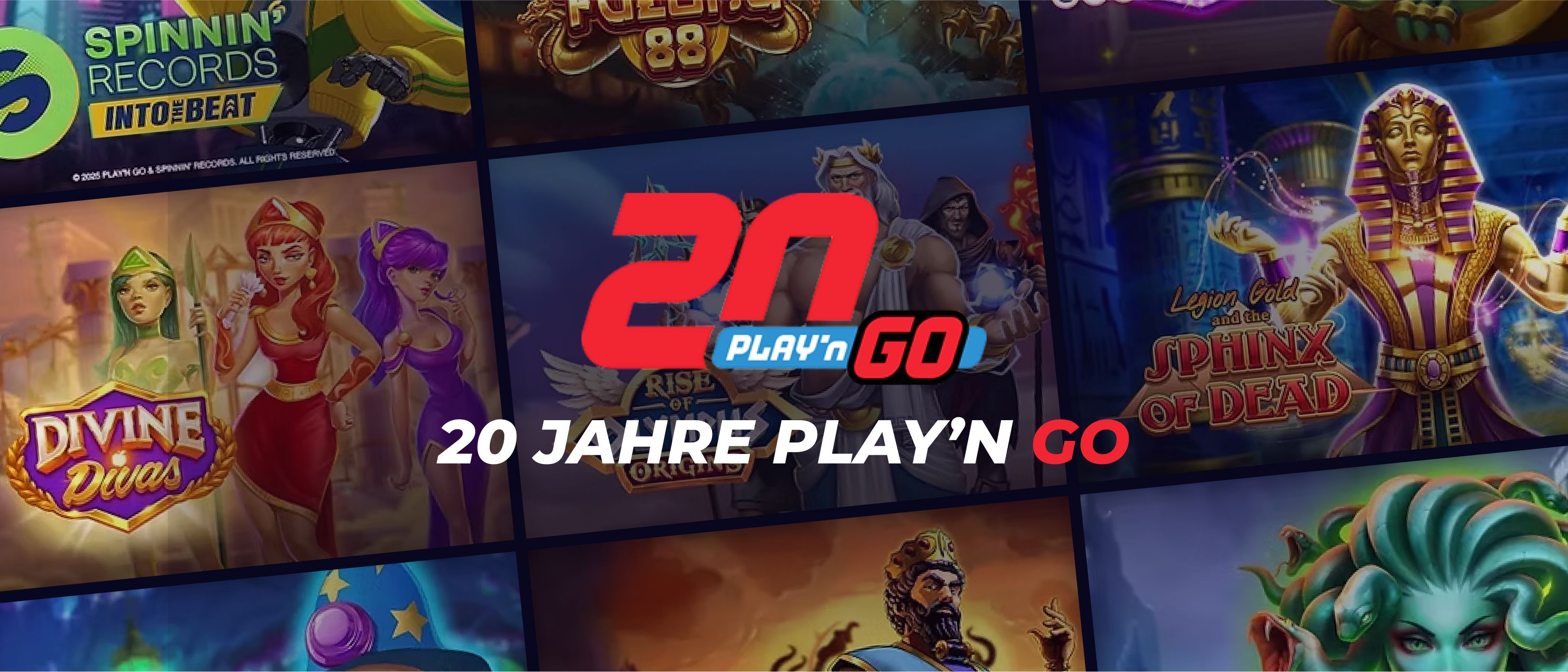 ​20 Jahre Play'n GO: Erfolgsbilanz im Online-Glücksspiel