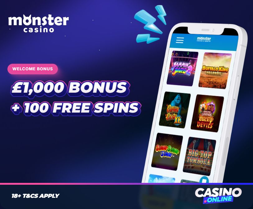 Monster Casino Welcome Bonus