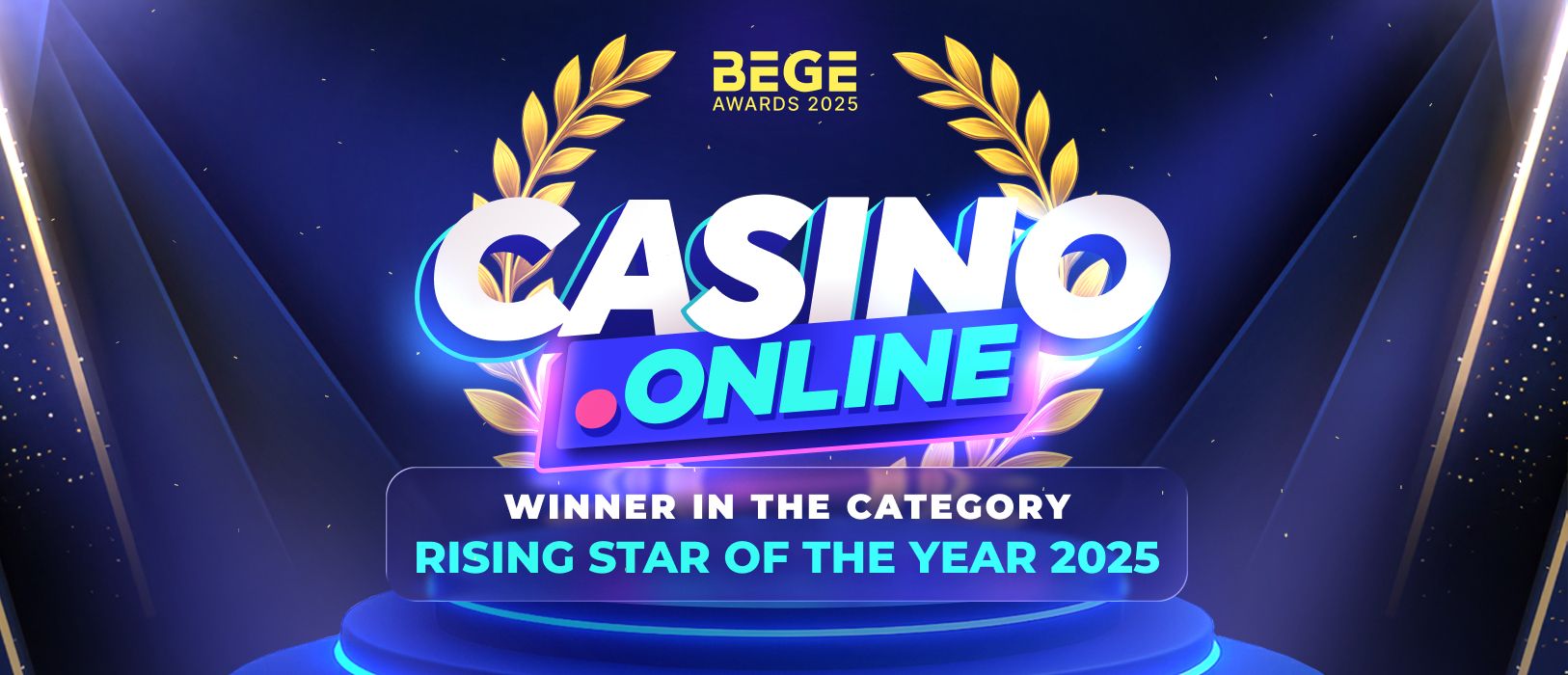 Casino.online Wins Rising Star of the Year at BEGE 2025
