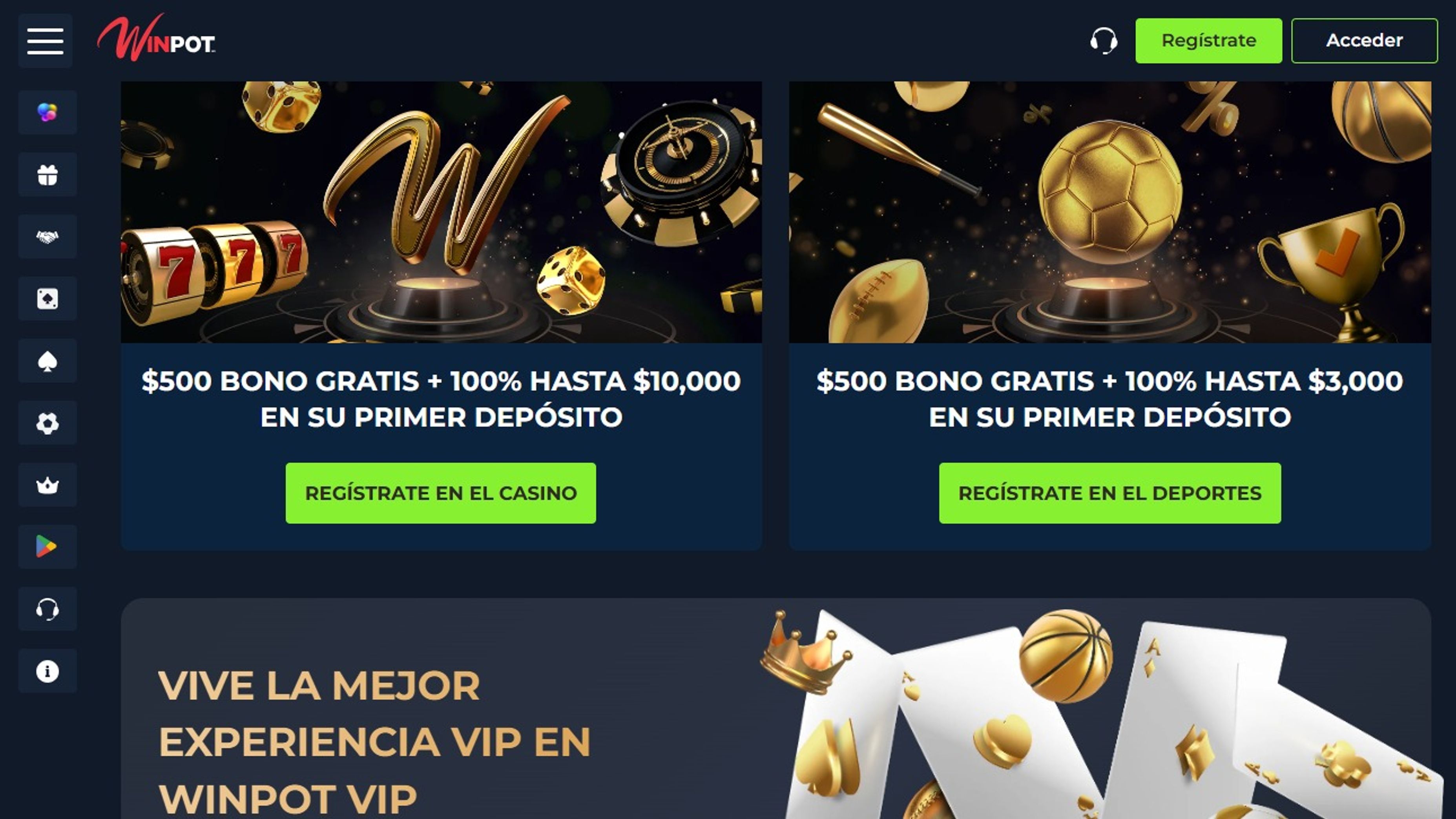 Winpot desktop screenshot 1