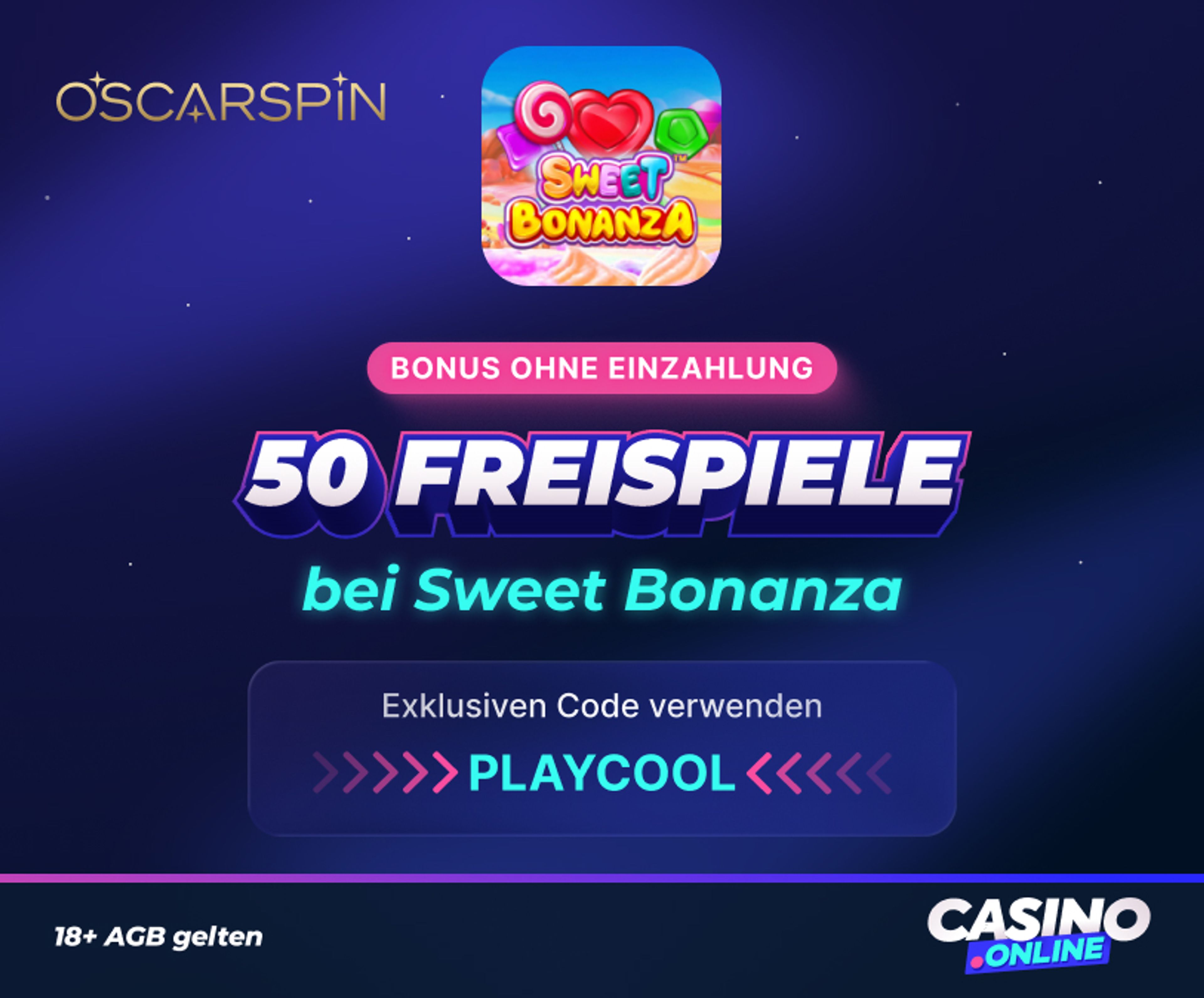 Oscarspin Casino bonus ohne einzahlung