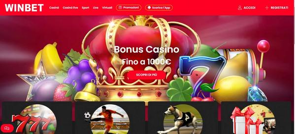 Winbet desktop screenshot 1