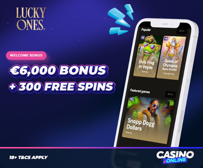 Lucky Ones Casino Welcome Bonus