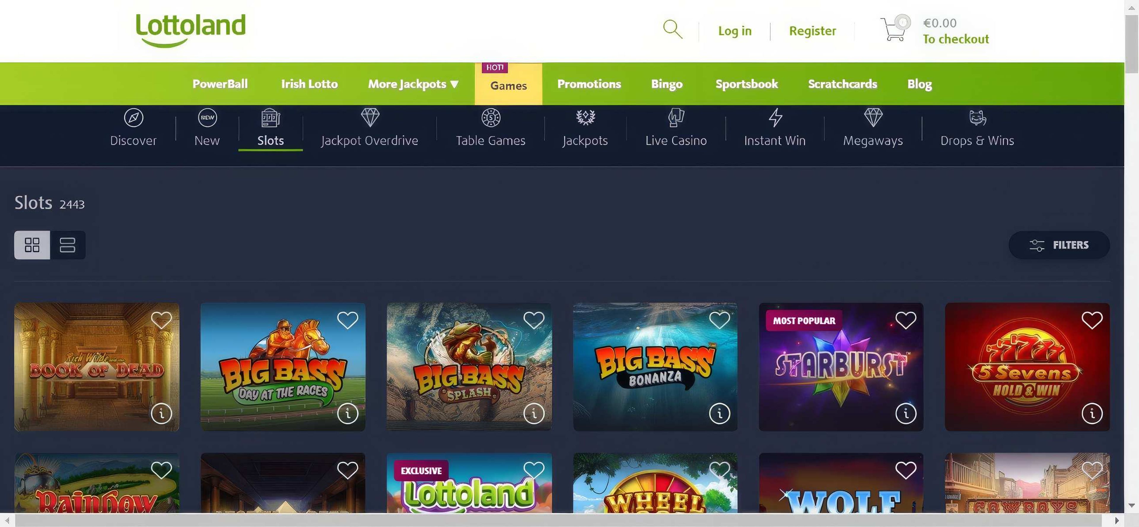 Lottoland desktop screenshot 2