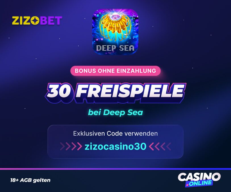 Zizobet Casino Bonus ohne Einzahlung