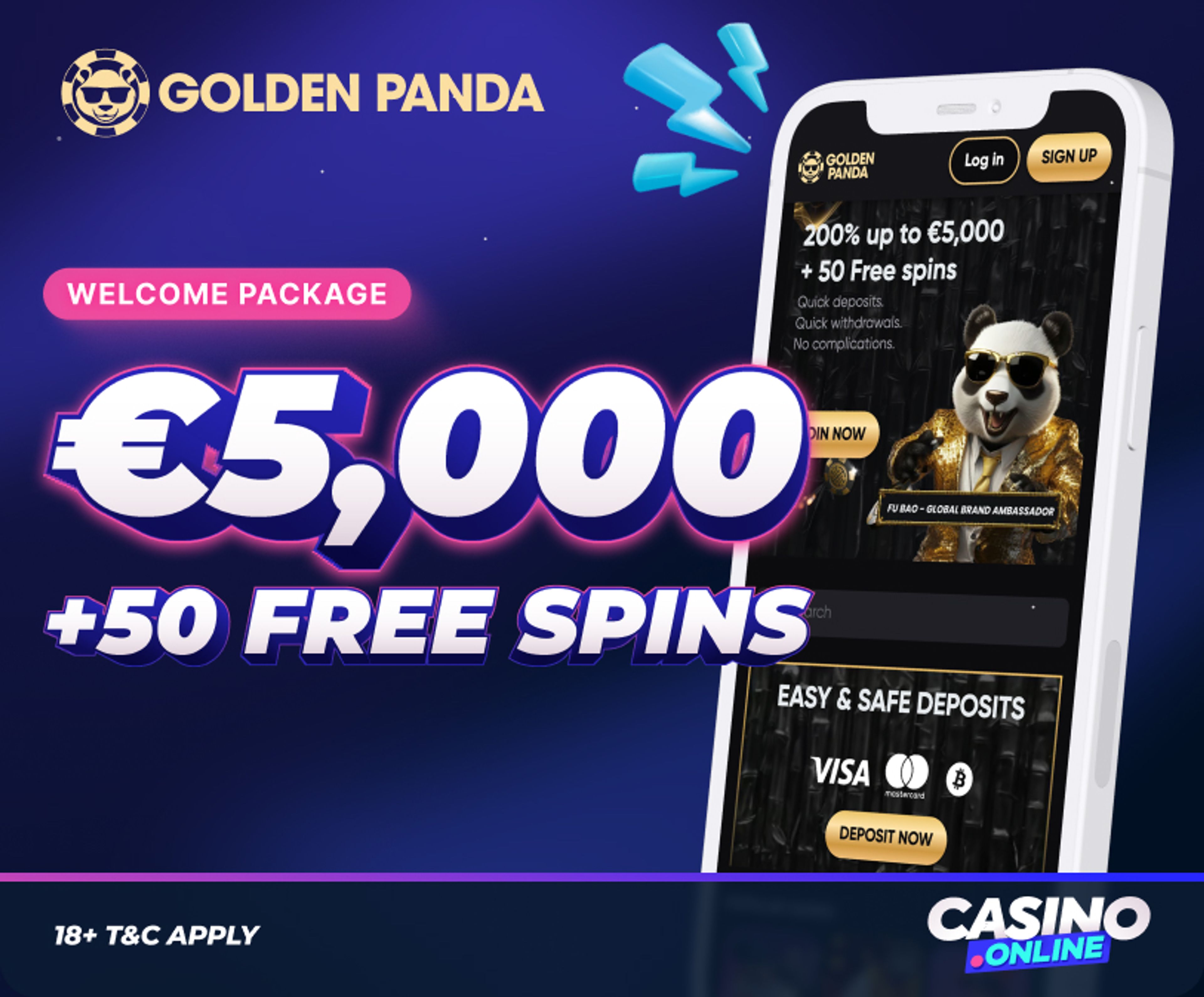 Golden Panda Casino Bonus