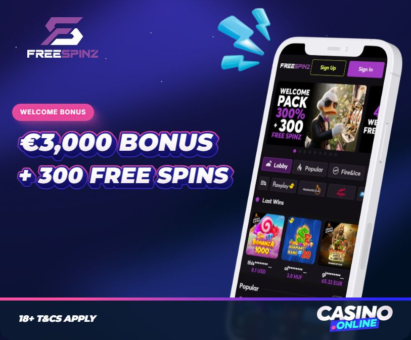 Freespinz Casino Welcome Bonus