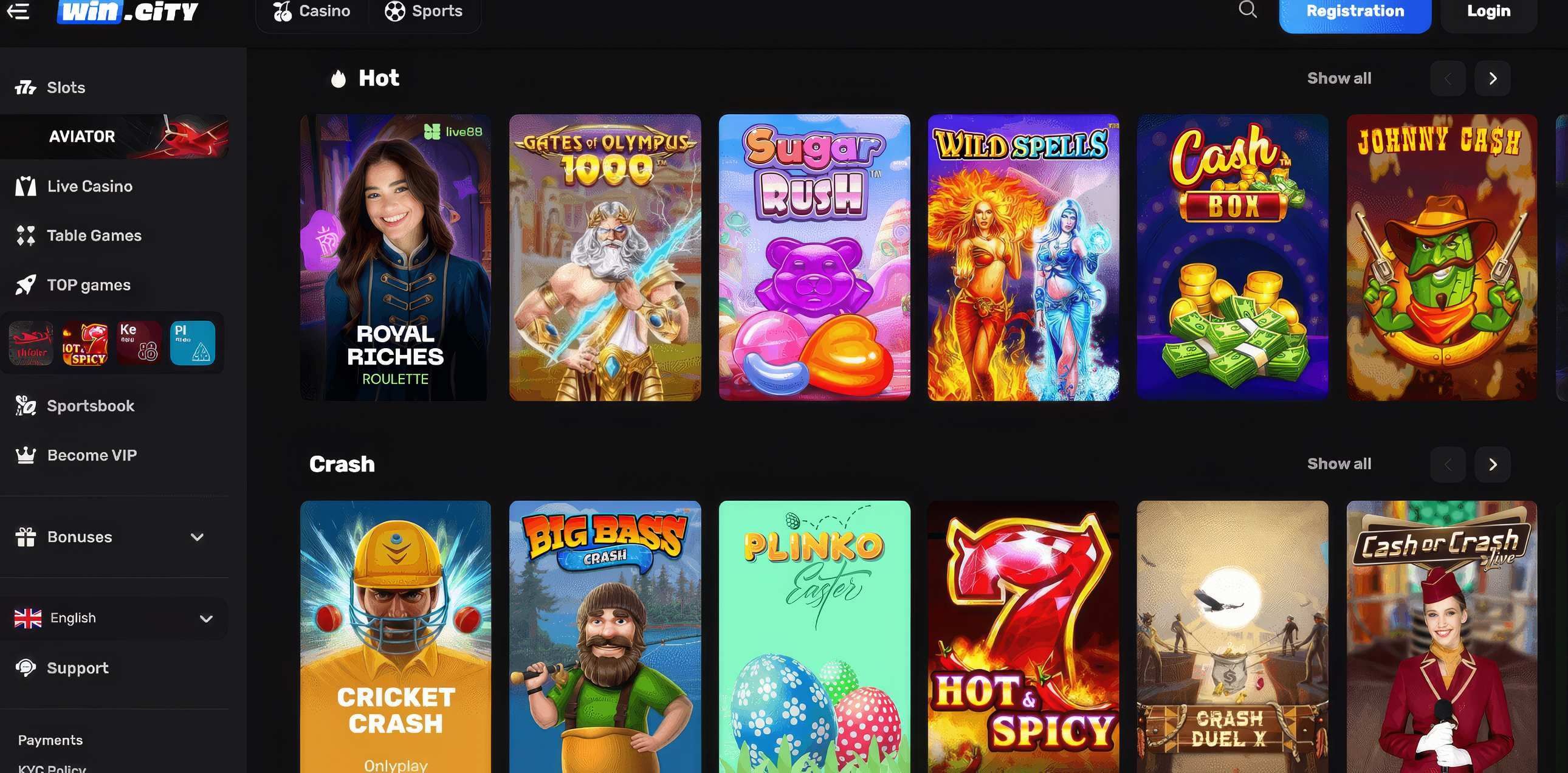 Win.City desktop screenshot 2