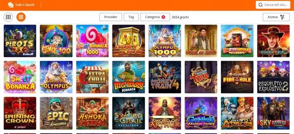 Betsson desktop screenshot 2