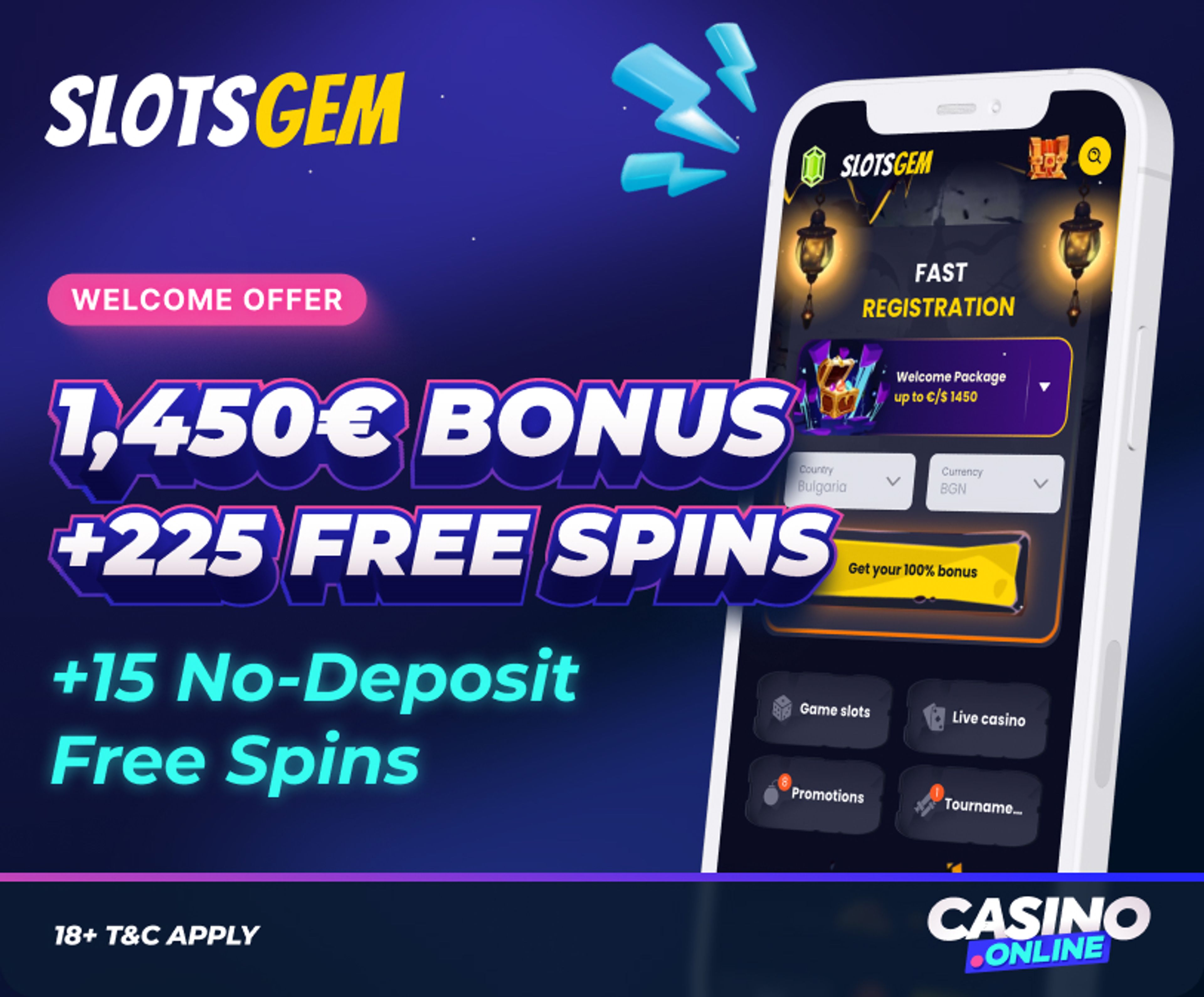 slotsgem casino welcome offer