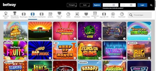 Betway desktop slots