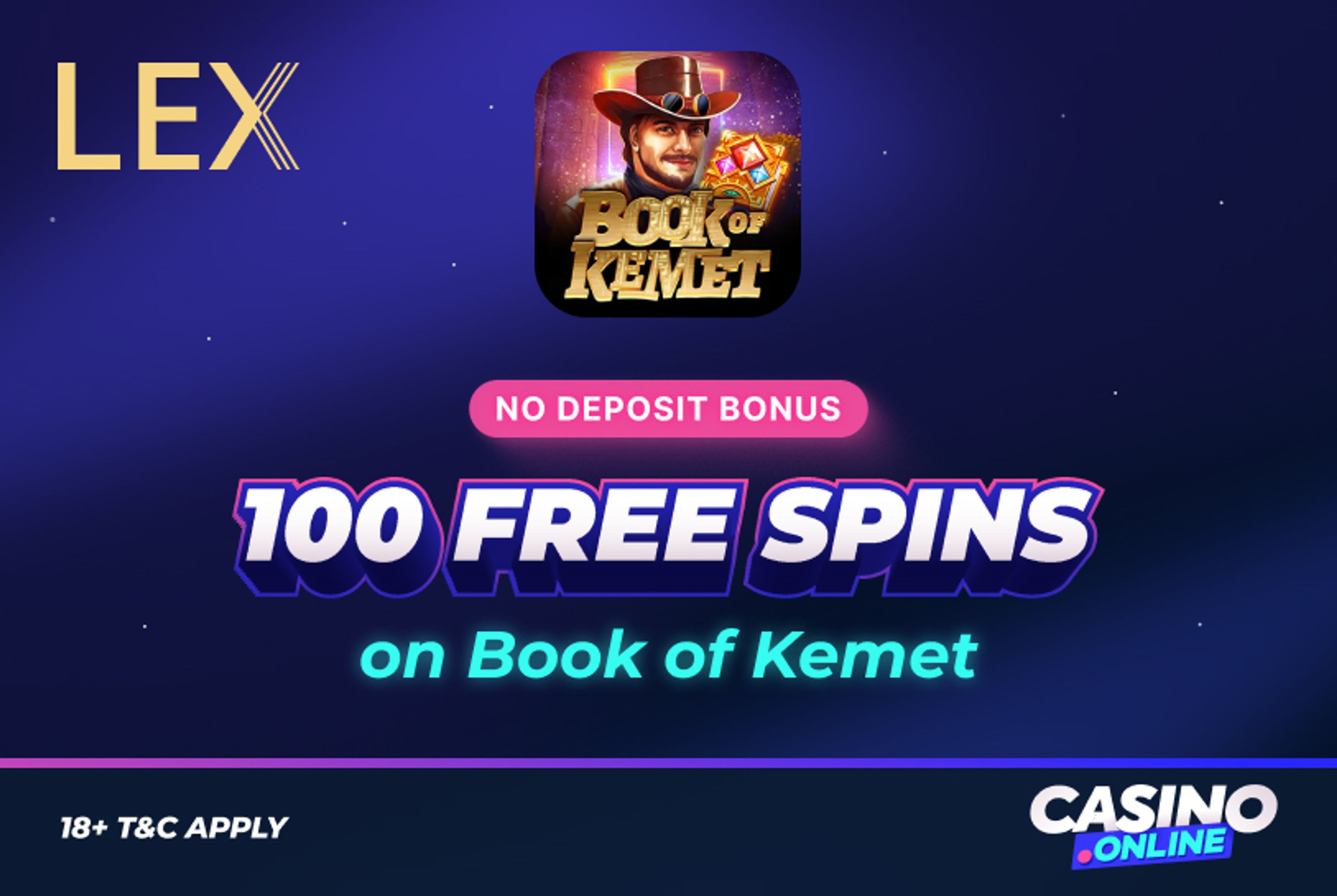 Lex Casino no deposit offer