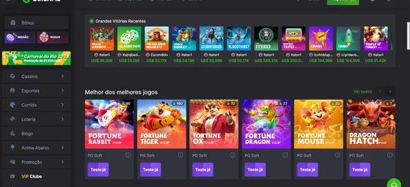 BC GAME desktop home