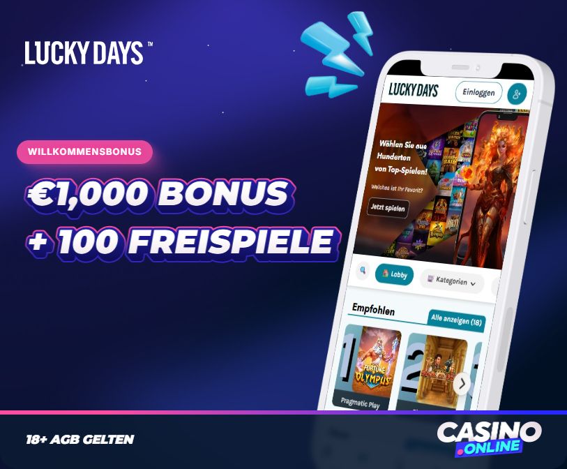 LuckyDays Willkommensbonus
