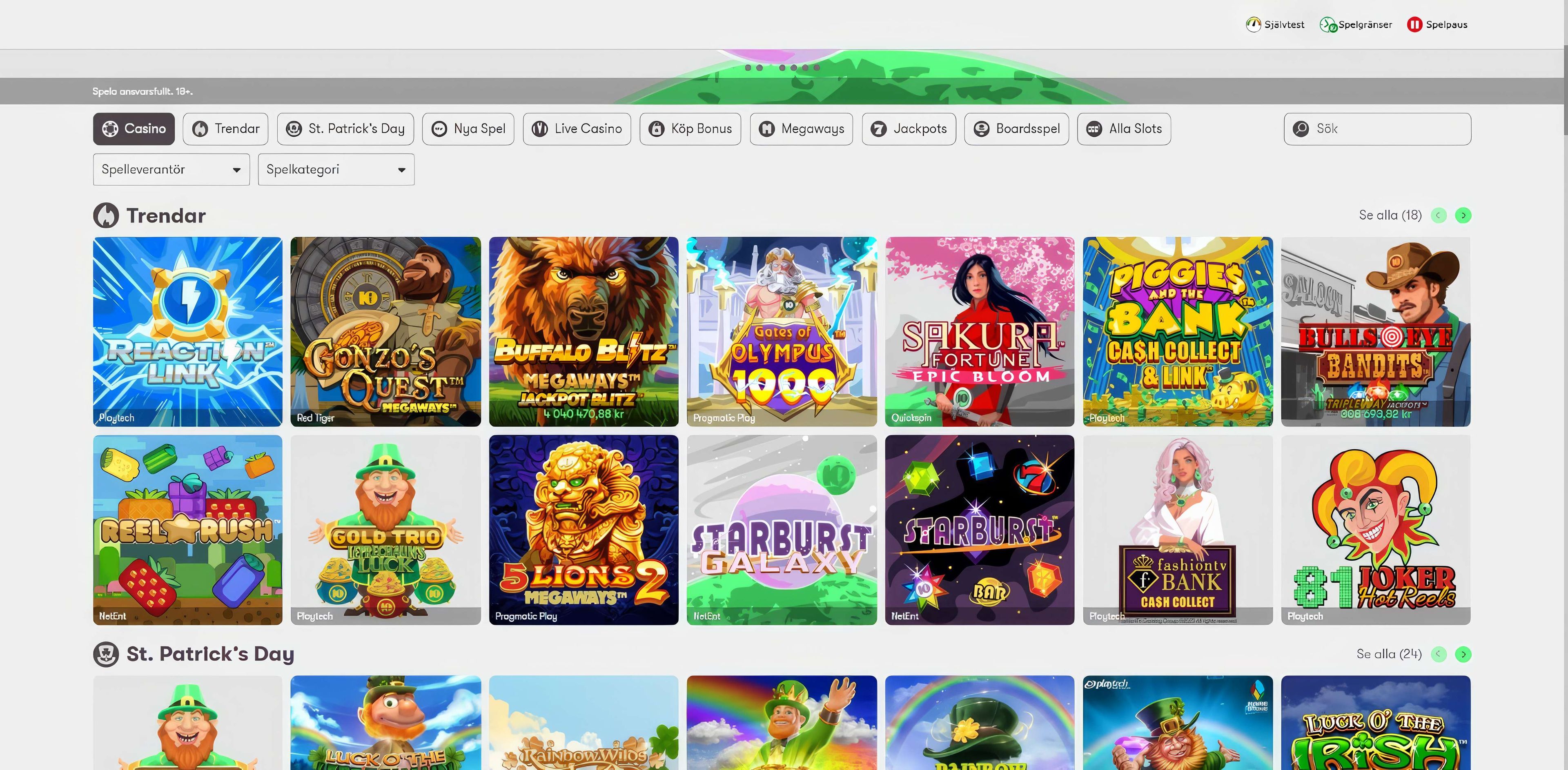 10Bet desktop screenshot 2