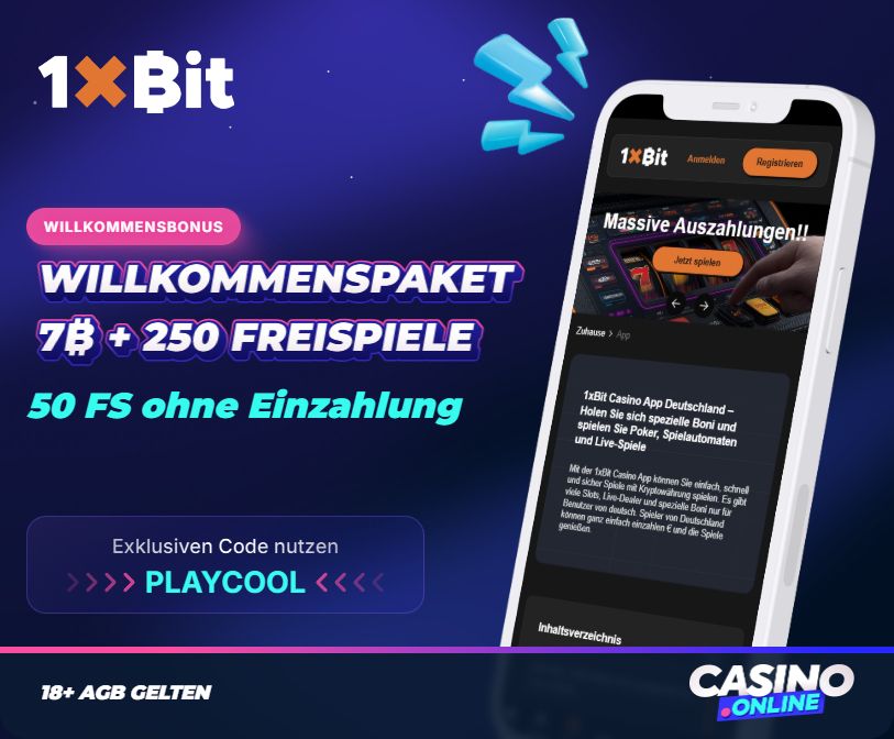 1xBit Casino Willkommensbonus