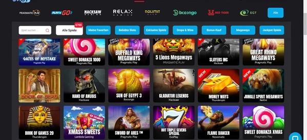 MyStake Slots Desktop