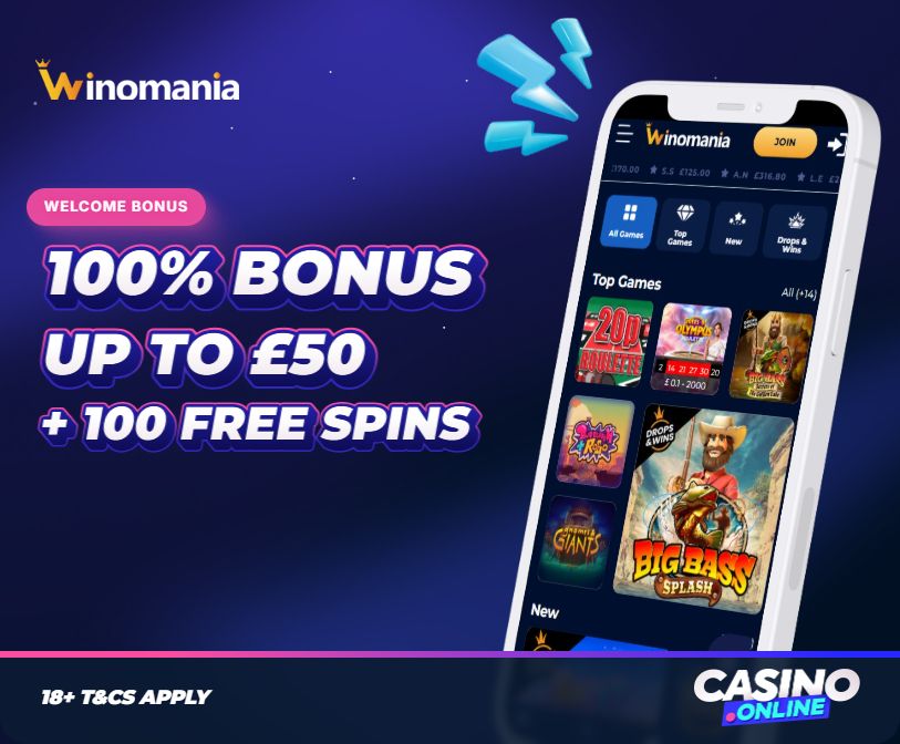 Winomania Casino Welcome Bonus
