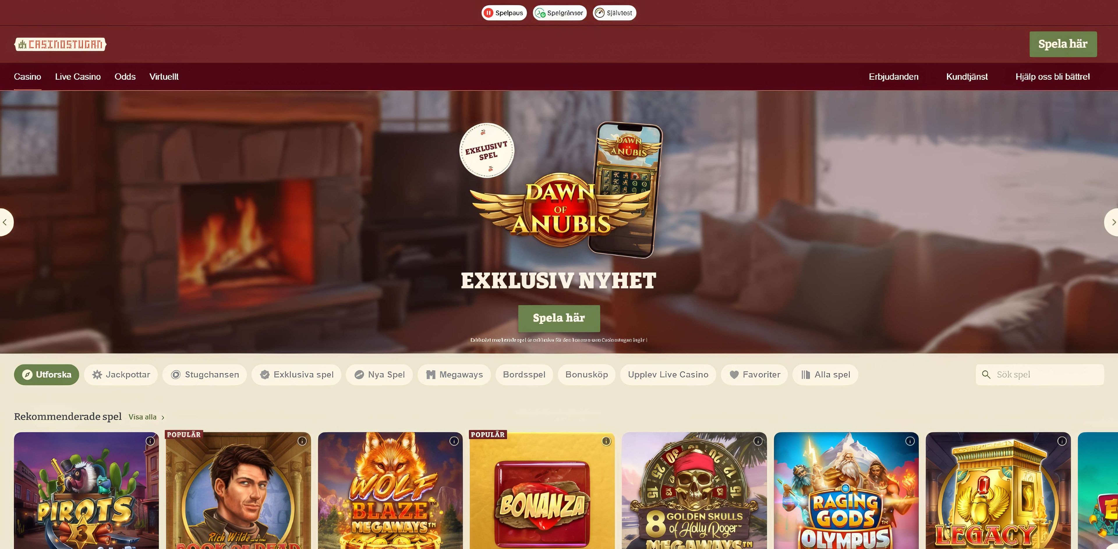Casinostugan desktop screenshot 1