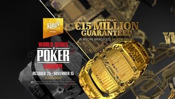 Das Poker Turnier WSOPE 2023 findet in Tschechien statt