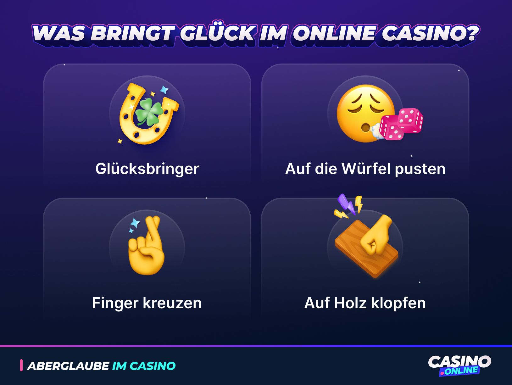 Glücksbringer im Casino