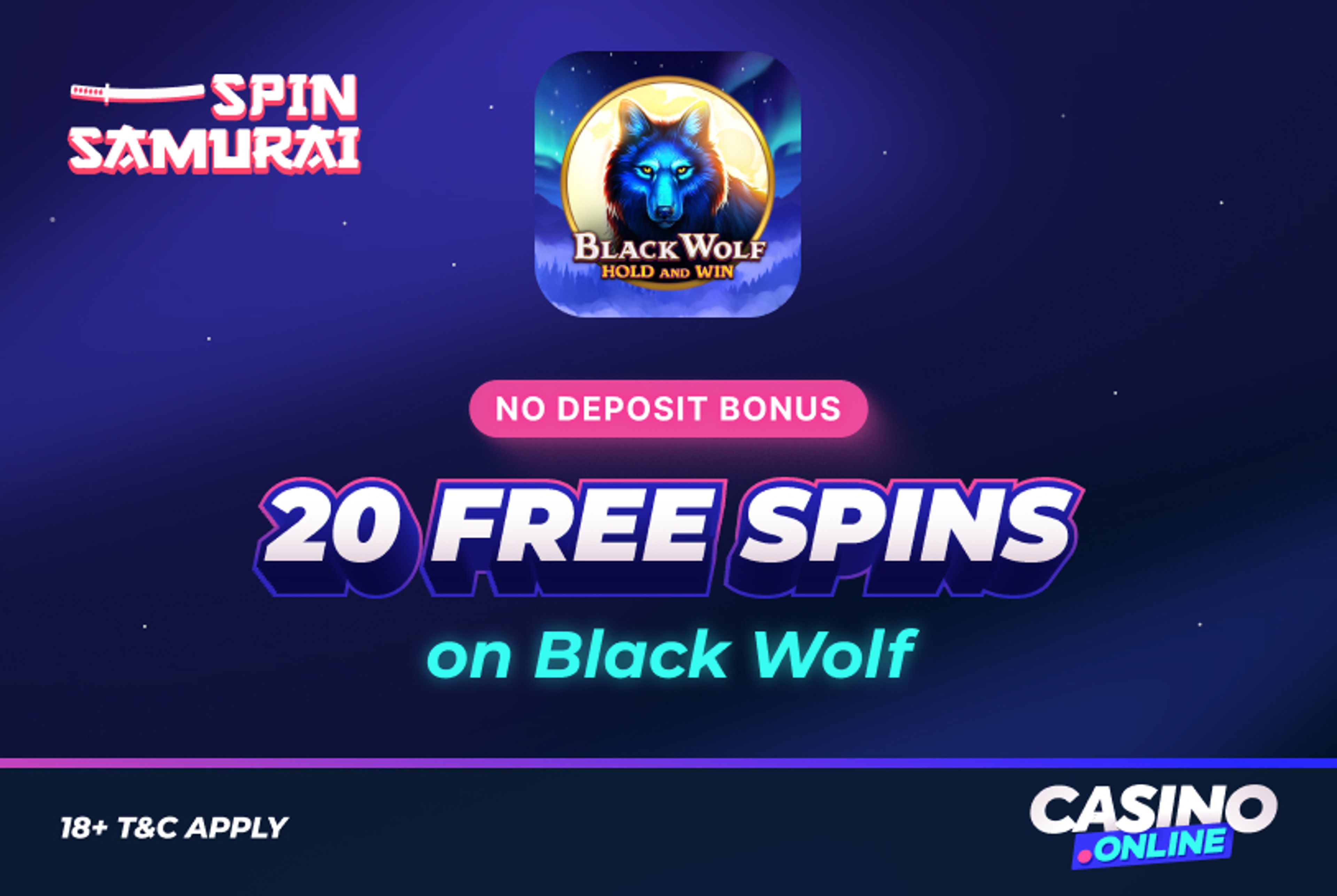 Spin Samurai Casino no deposit bonus offer