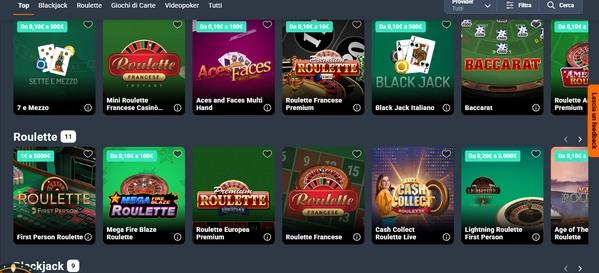 Snai Casino Slots Desktop