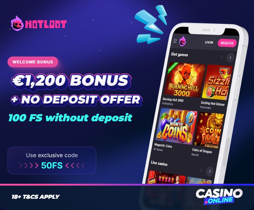 HotLoot Casino Welcome Bonus