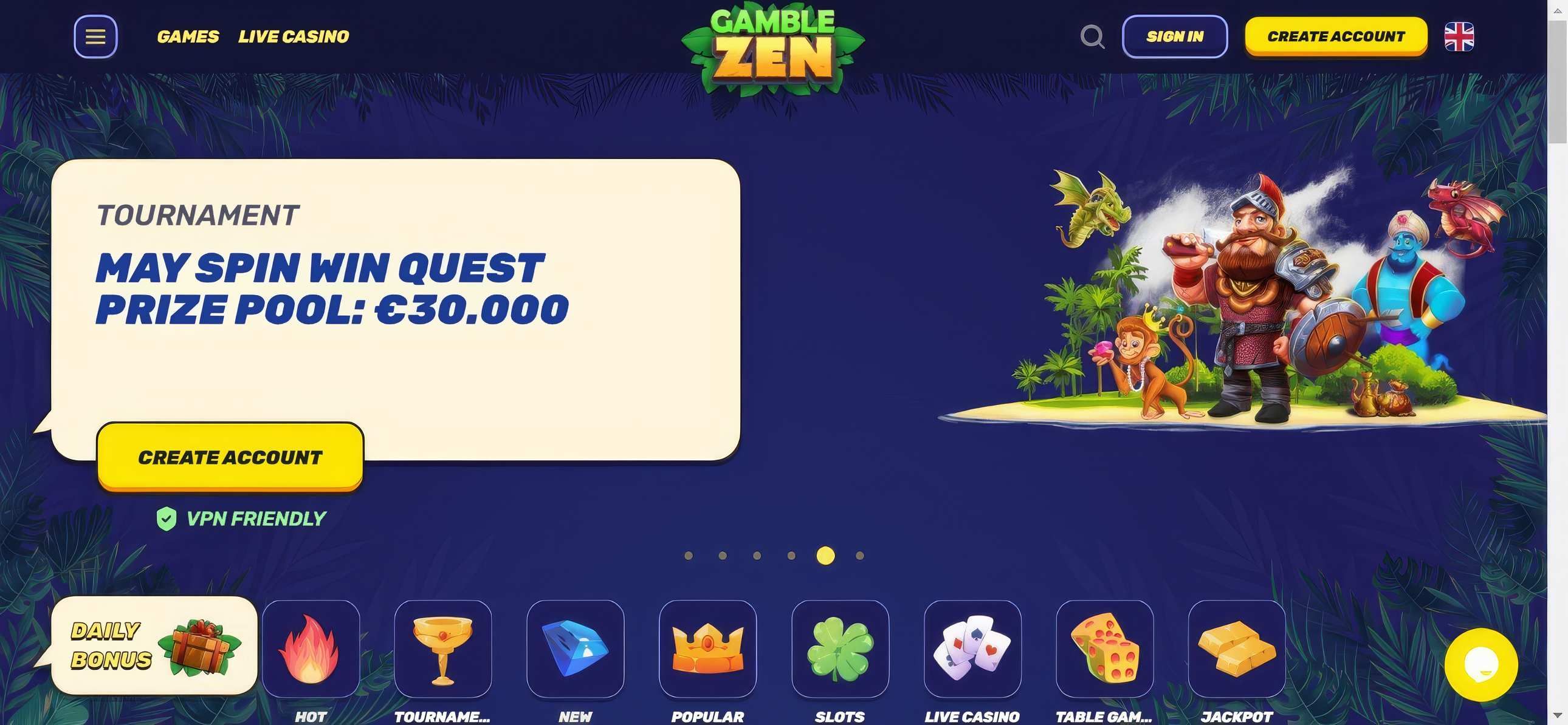 GambleZen desktop screenshot 1