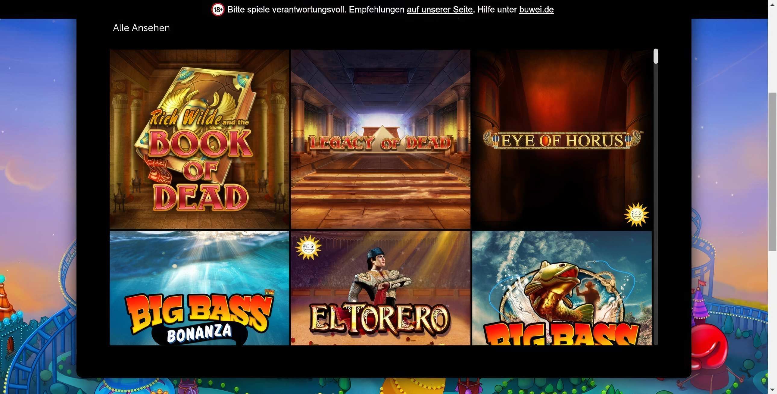 Lucky Louis desktop screenshot 2