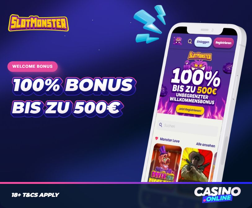 SlotMonster Casino Willkommensbonus