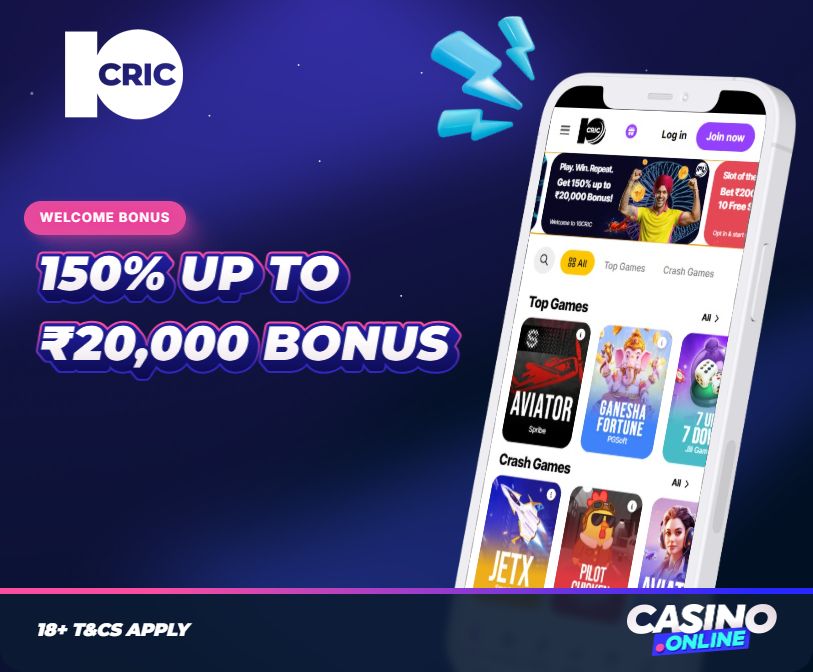 10cric Casino Welcome Bonus