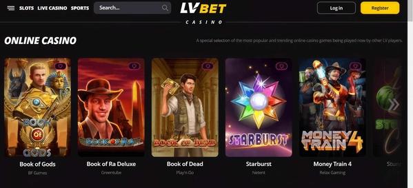 LVBet Casino Slots