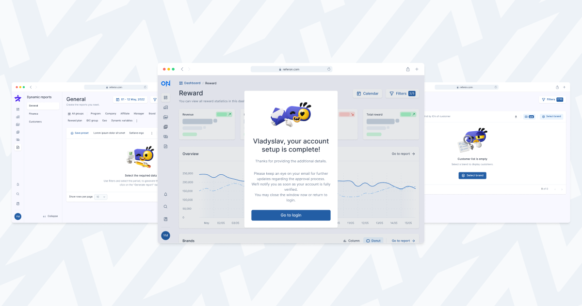 ReferOn Launch Dashboard