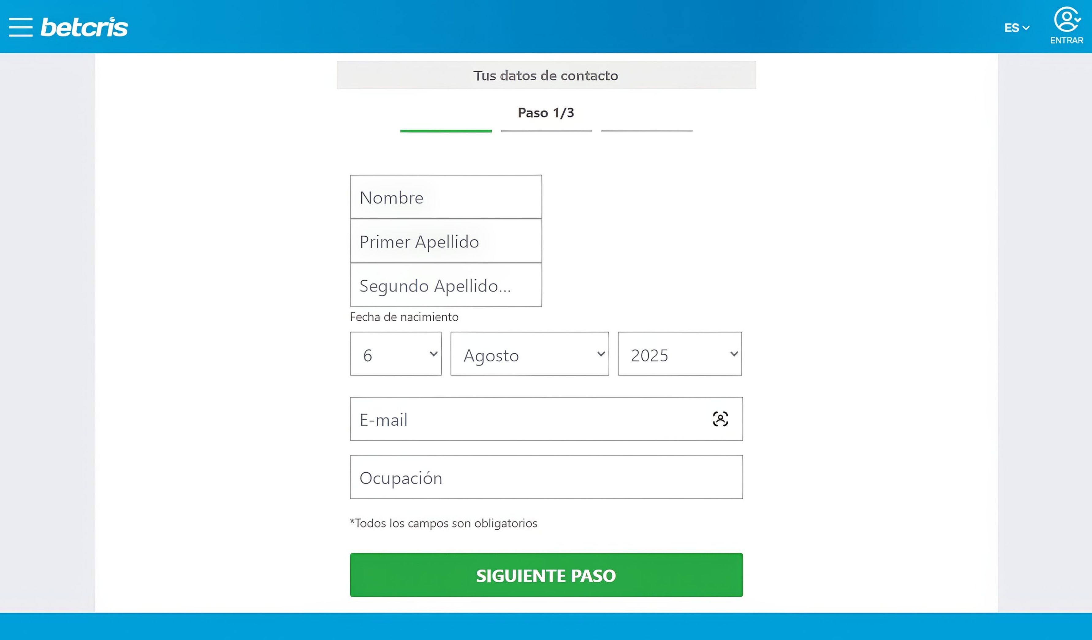BetCris desktop screenshot 4