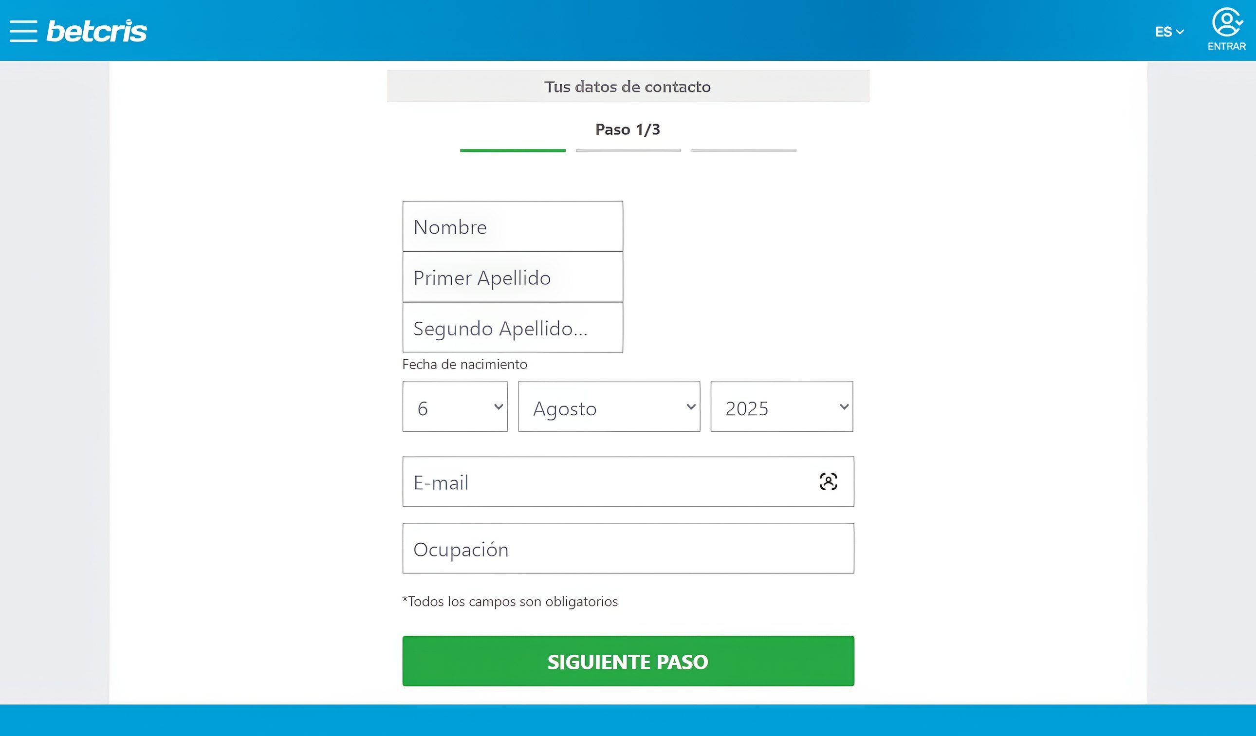 BetCris desktop screenshot 4