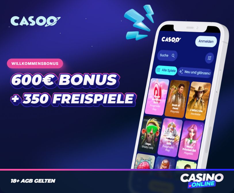 Casoo Willkommensbonus