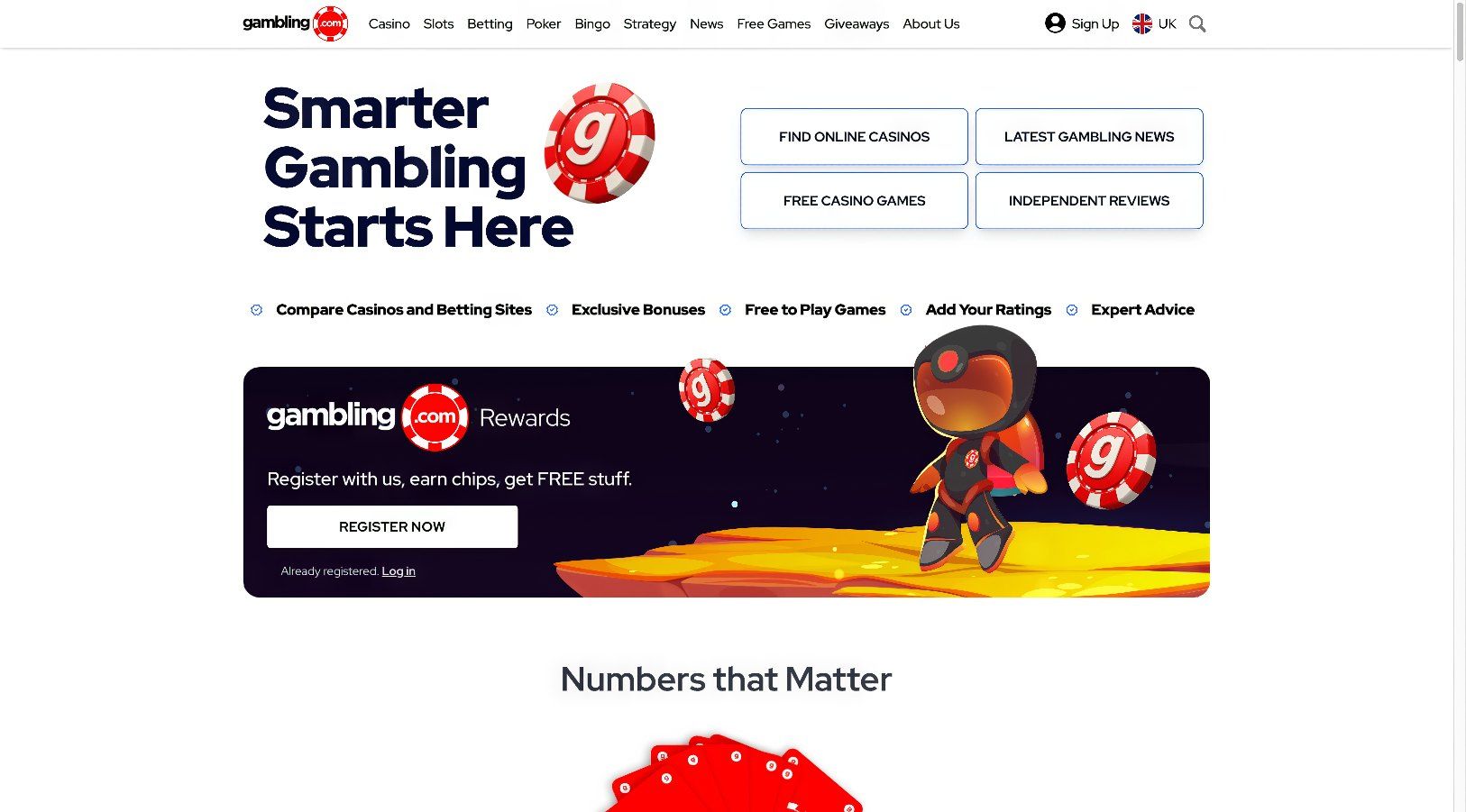 Gambling.com rated No. 4 smarter gambling guide with casino comparisons, betting tips, exclusive offers, and expert advice for responsible gaming.