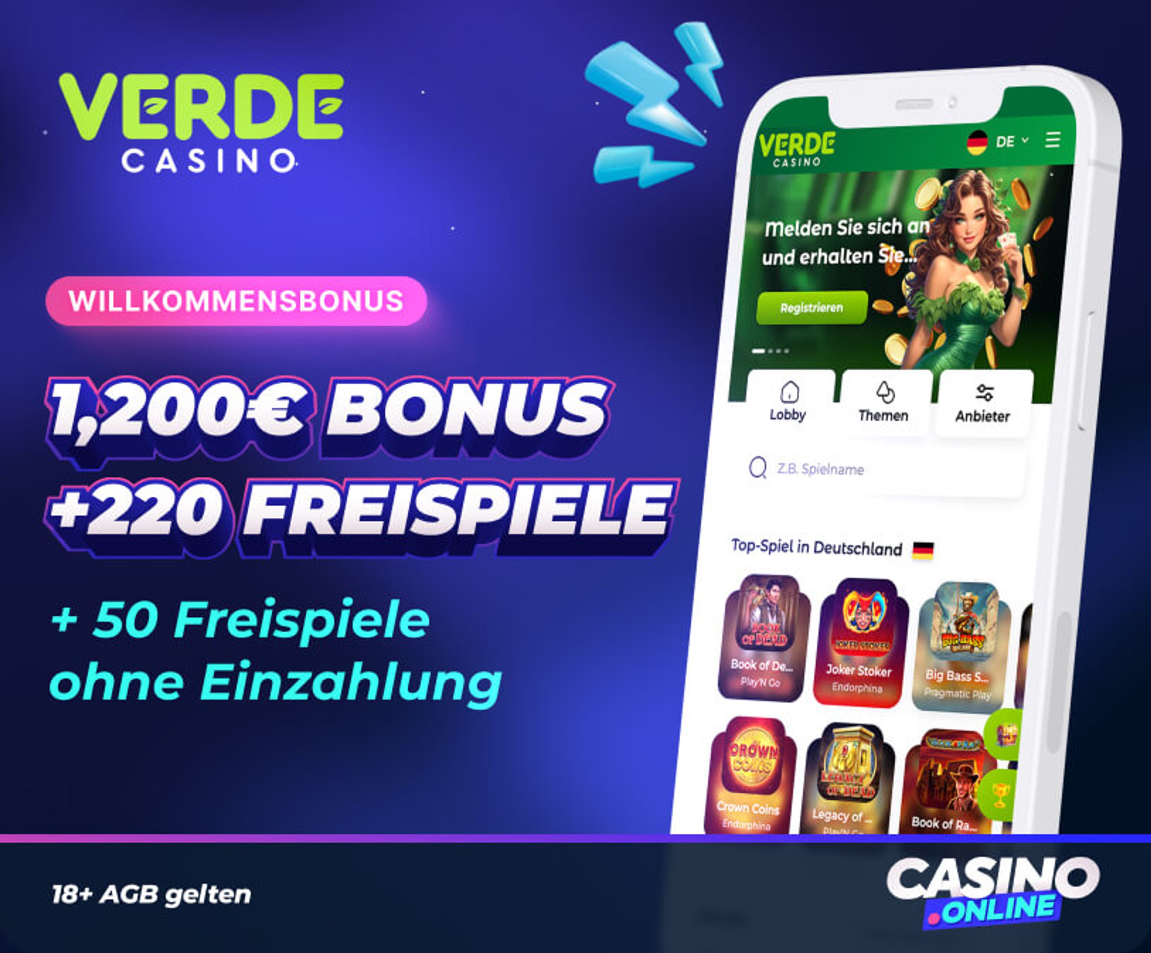 verde casino bonus